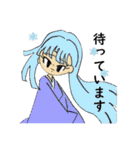 絵筆ちゃん（個別スタンプ：21）
