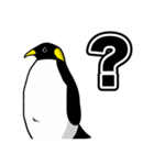素直なペンギンスタンプ（個別スタンプ：7）