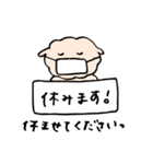 ふわもこルゥ＊日常会話編＊（個別スタンプ：18）