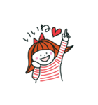 おかっぱさーちゃん日常スタンプ part2（個別スタンプ：6）