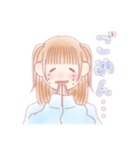 萌え袖女子ちーちゃん（個別スタンプ：6）
