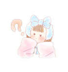 萌え袖女子ちーちゃん（個別スタンプ：7）