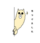 敬語も話せるアルパカ（個別スタンプ：13）