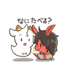 にょろ助とゆる妖怪（個別スタンプ：24）