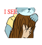 いぬ ＆ ねこ（個別スタンプ：19）