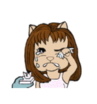 いぬ ＆ ねこ（個別スタンプ：27）