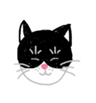 しろくろの猫（個別スタンプ：2）