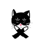 しろくろの猫（個別スタンプ：8）