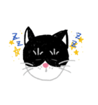 しろくろの猫（個別スタンプ：11）