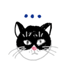 しろくろの猫（個別スタンプ：12）