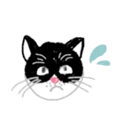 しろくろの猫（個別スタンプ：13）