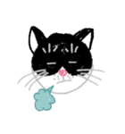 しろくろの猫（個別スタンプ：14）