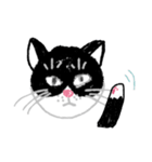 しろくろの猫（個別スタンプ：19）