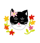 しろくろの猫（個別スタンプ：21）