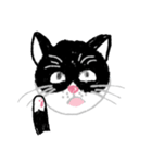 しろくろの猫（個別スタンプ：22）