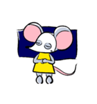 ねちゅみの日常ライフ（個別スタンプ：3）