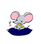 ねちゅみの日常ライフ（個別スタンプ：4）