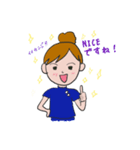 女性鍼灸師ゆか（個別スタンプ：5）