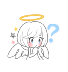 ほんわか白天使ちゃん（個別スタンプ：9）