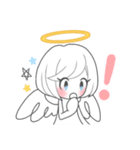 ほんわか白天使ちゃん（個別スタンプ：10）