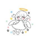 ほんわか白天使ちゃん（個別スタンプ：21）