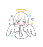 ほんわか白天使ちゃん（個別スタンプ：22）