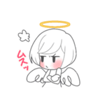 ほんわか白天使ちゃん（個別スタンプ：25）