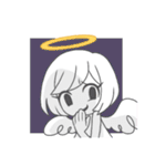 ほんわか白天使ちゃん（個別スタンプ：36）