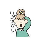 ハッピースマイル！おしばさん（個別スタンプ：7）