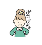 ハッピースマイル！おしばさん（個別スタンプ：10）