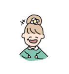 ハッピースマイル！おしばさん（個別スタンプ：12）