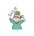 ハッピースマイル！おしばさん（個別スタンプ：34）