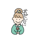ハッピースマイル！おしばさん（個別スタンプ：35）