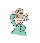 ハッピースマイル！おしばさん（個別スタンプ：40）