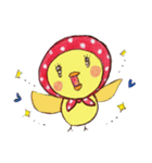 ぴよ子＆ぴよすけ／敬語あいさつ基本セット（個別スタンプ：35）