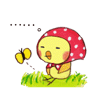 ぴよ子＆ぴよすけ／敬語あいさつ基本セット（個別スタンプ：36）