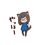 飲みめんアニマルスタンプver.1（個別スタンプ：8）
