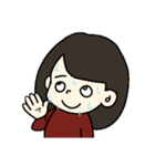 平々凡々な日常（個別スタンプ：3）