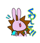 うさぎライオン（個別スタンプ：20）