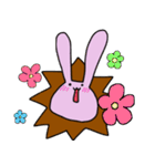 うさぎライオン（個別スタンプ：31）