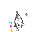 場所を知らせるの。（個別スタンプ：3）