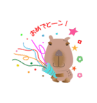 ふてカピ ぶーン！（個別スタンプ：3）