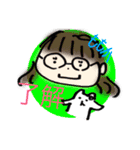 ももちゃん専用スタンプ手書きももちゃん（個別スタンプ：3）