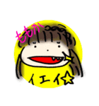 ももちゃん専用スタンプ手書きももちゃん（個別スタンプ：11）