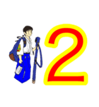 剣道少年とママ 2（個別スタンプ：1）