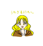 カラフリーガールズ（個別スタンプ：6）