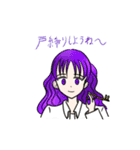 カラフリーガールズ（個別スタンプ：8）