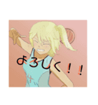 オリジナル女子1（個別スタンプ：2）