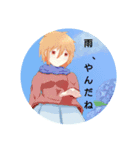 オリジナル女子1（個別スタンプ：3）