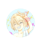 オリジナル女子1（個別スタンプ：5）